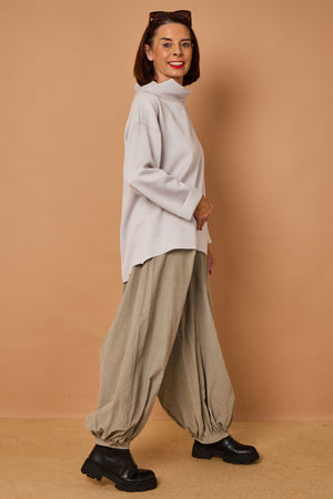Catilina Top in slate grey