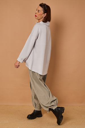 Catilina Top in slate grey