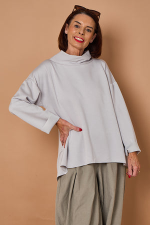 Catilina Top in slate grey