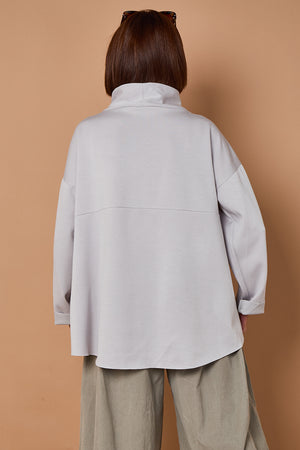 Catilina Top in slate grey