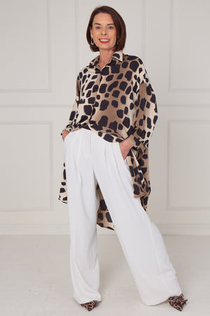 Tupelo Dress/Top in Cheetah