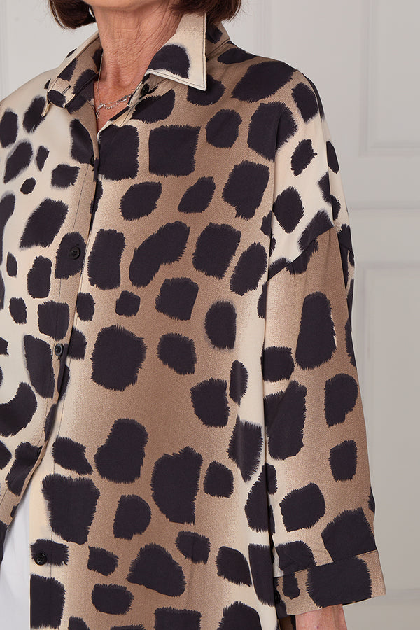 Tupelo Dress/Top in Cheetah