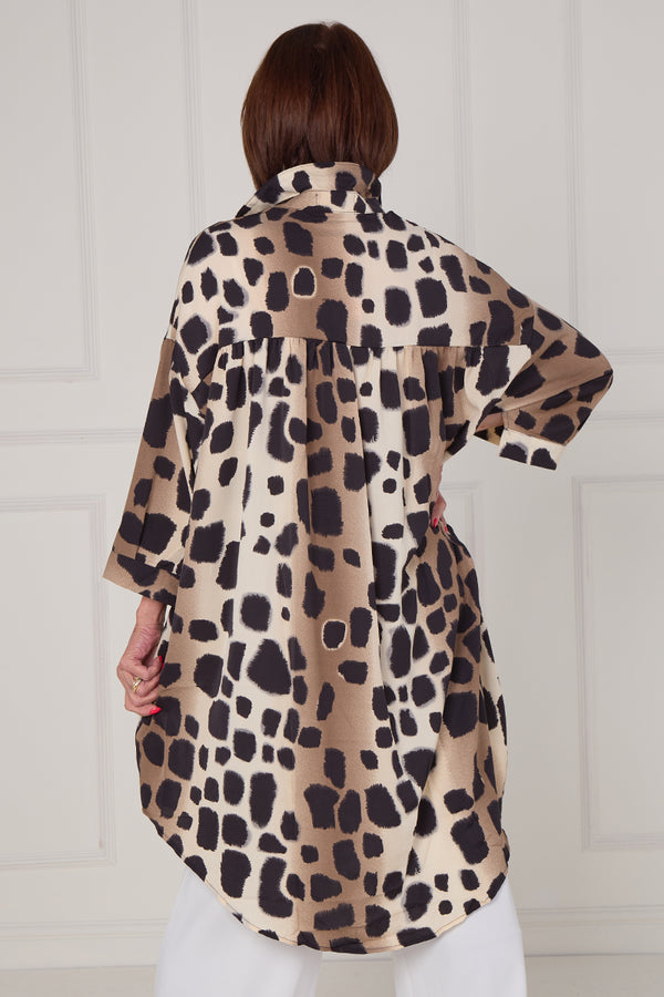 Tupelo Dress/Top in Cheetah