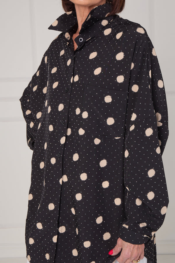 Diamante Spotty dotty shirt