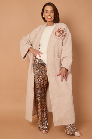 goodwin waterfall longcoat in stone