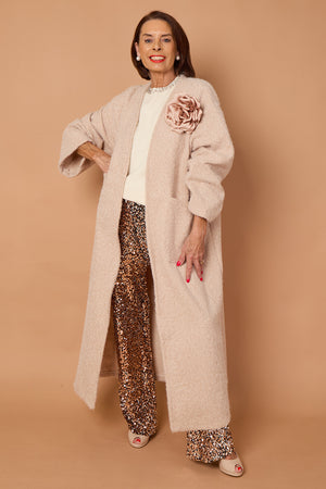 goodwin waterfall longcoat in stone