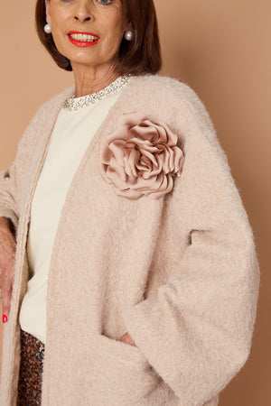 goodwin waterfall longcoat in stone