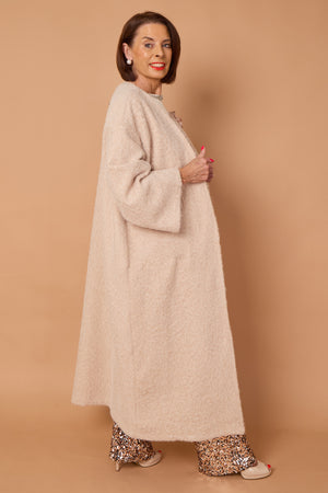 goodwin waterfall longcoat in stone