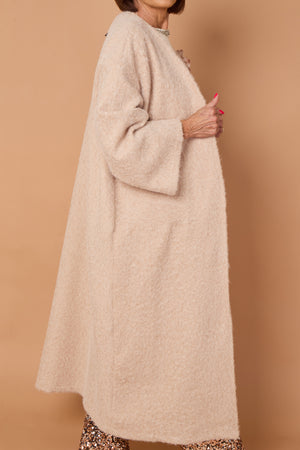 goodwin waterfall longcoat in stone