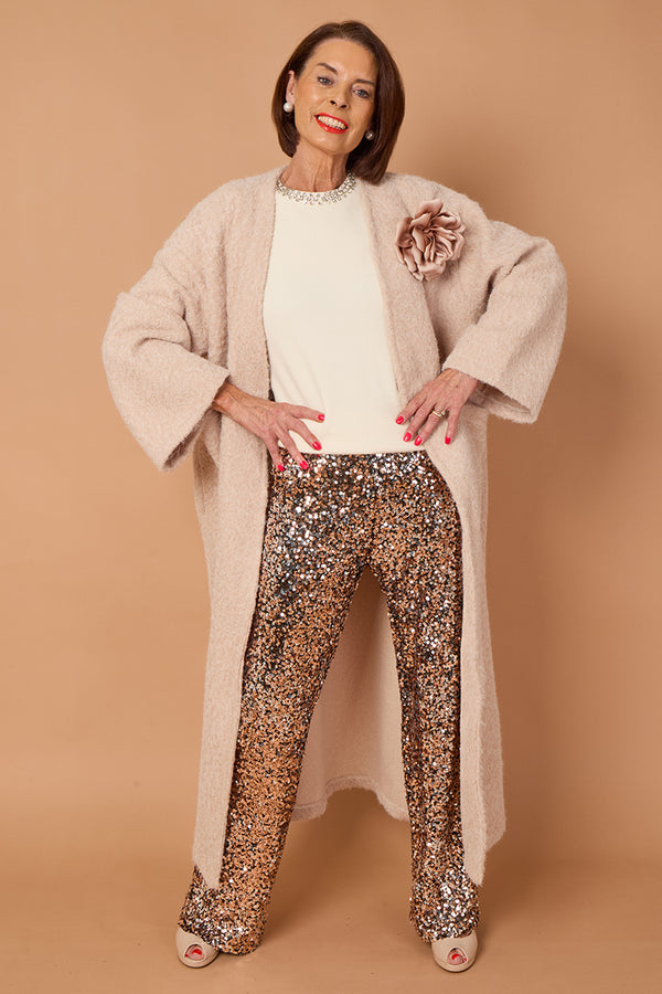 goodwin waterfall longcoat in stone