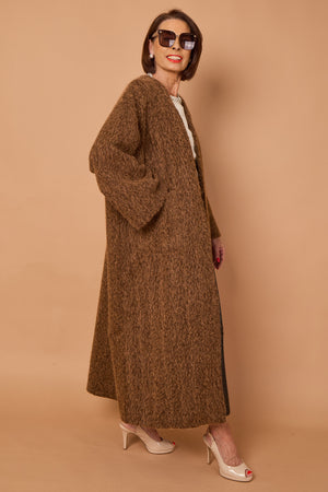 goodwin waterfall longcoat in camel