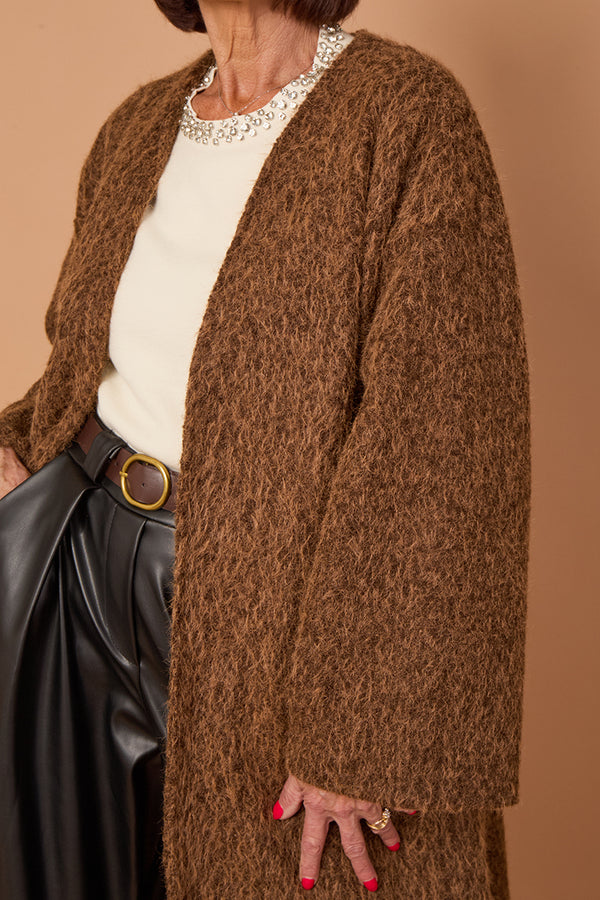 goodwin waterfall longcoat in camel