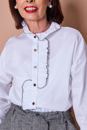 Frank shirt in white