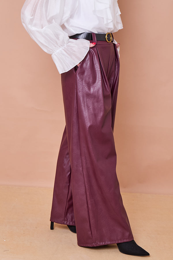 Piero Trousers in melberry