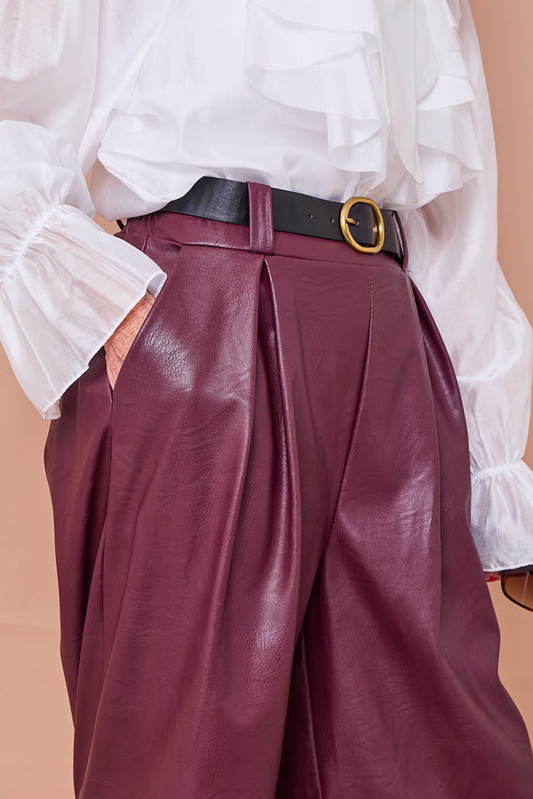 Piero Trousers in melberry