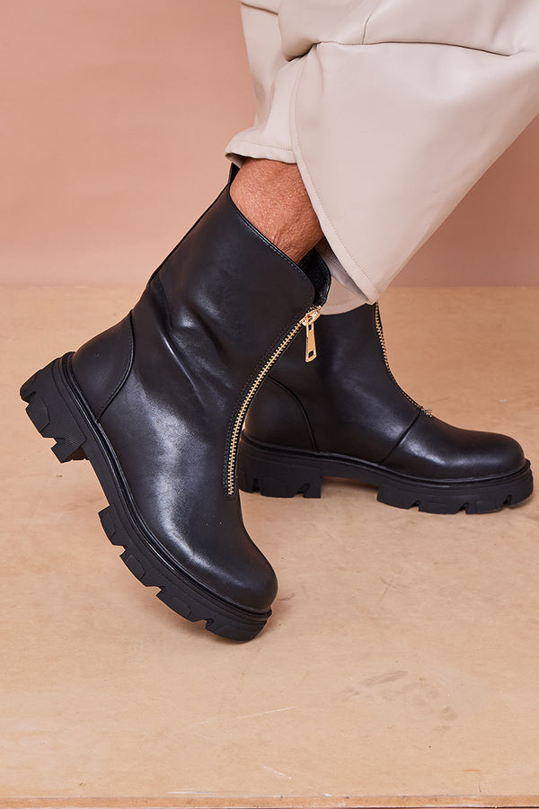 Emilia PU faux leather Boots