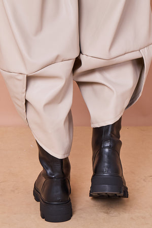 Emilia PU faux leather Boots