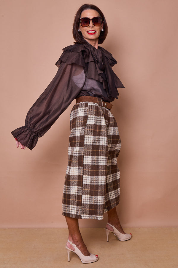 mackenzie shirt in chocolate