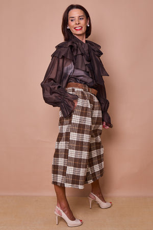 mackenzie shirt in chocolate