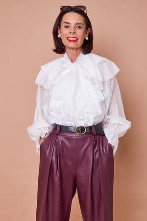 mackenzie shirt in white
