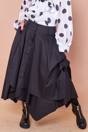 Lara skirt in black