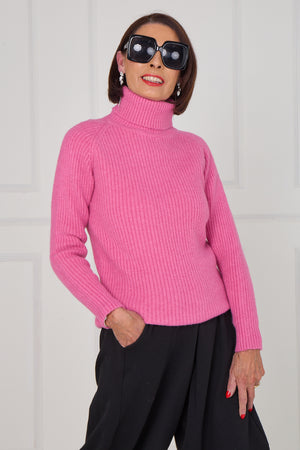 Margo polar neck in candy pink