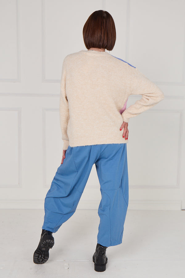 linda knitwear in multi