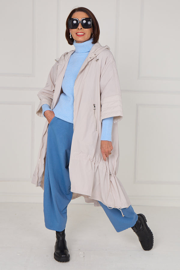 Maxine gilet in stone