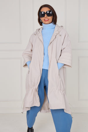 Maxine gilet in stone