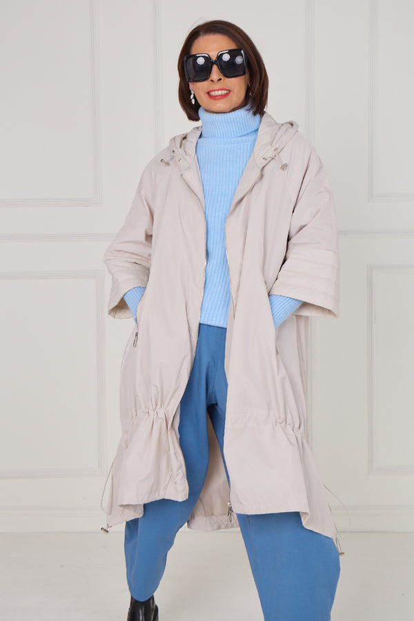 Maxine gilet in stone