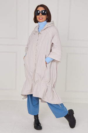 Maxine gilet in stone