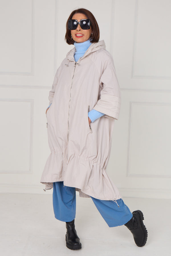 Maxine gilet in stone