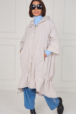 Maxine gilet in stone