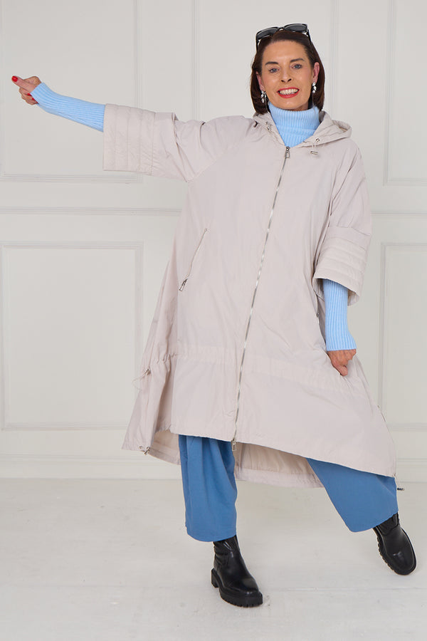 Maxine gilet in stone