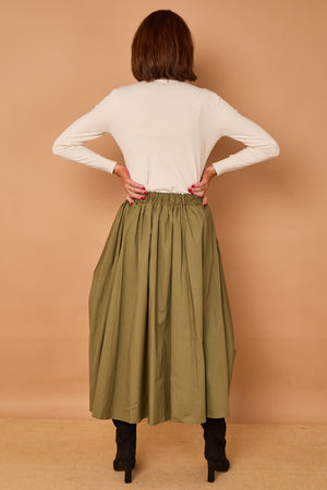 Margo waterfall skirt in sage