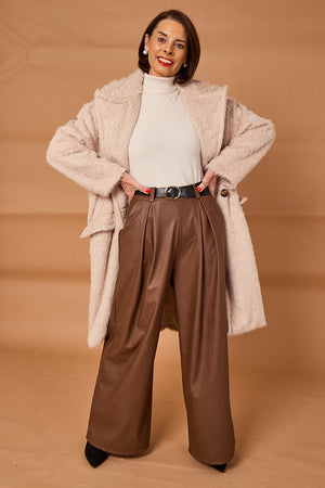 Piero Trousers in chocolate