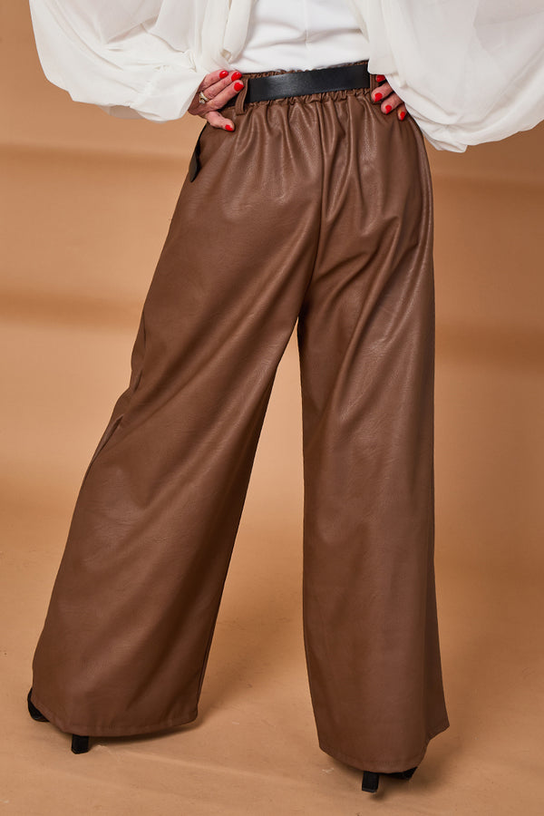 Piero Trousers in chocolate