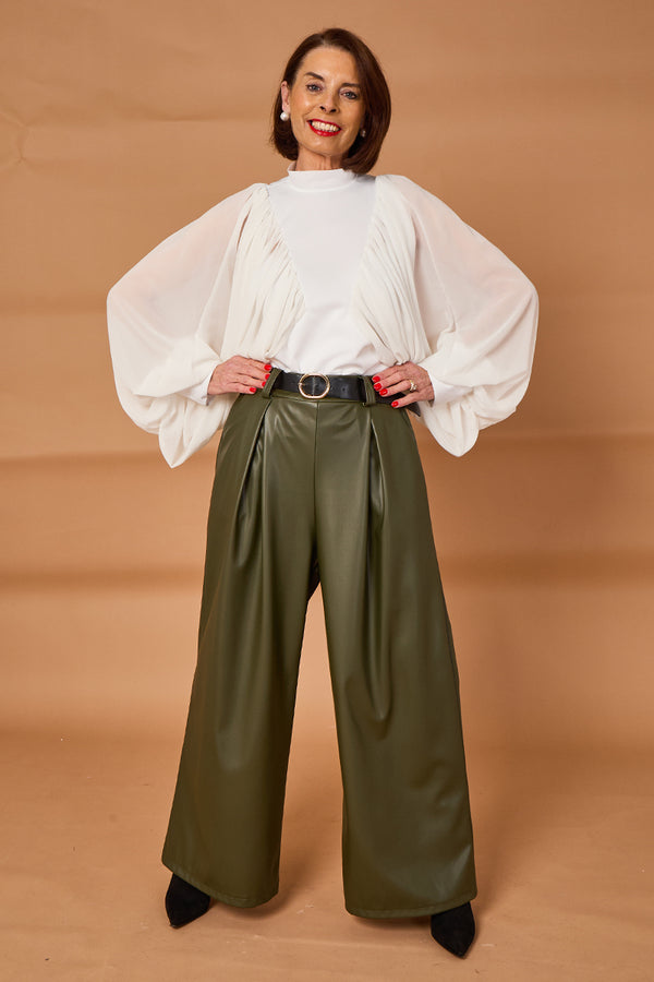 Piero Trousers in sage
