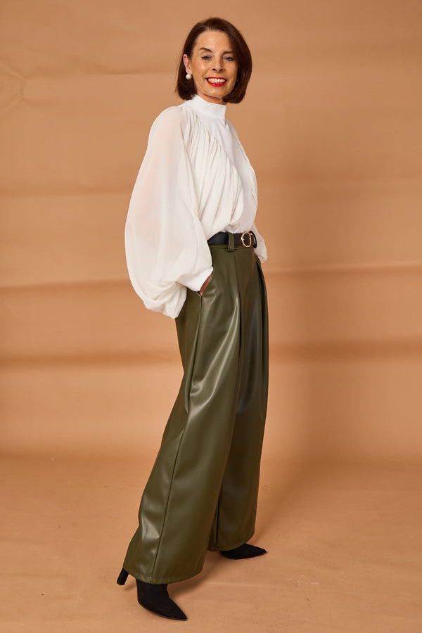 Piero Trousers in sage