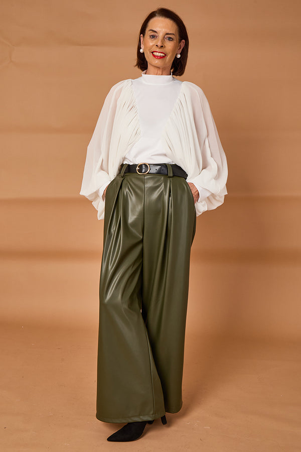 Piero Trousers in sage