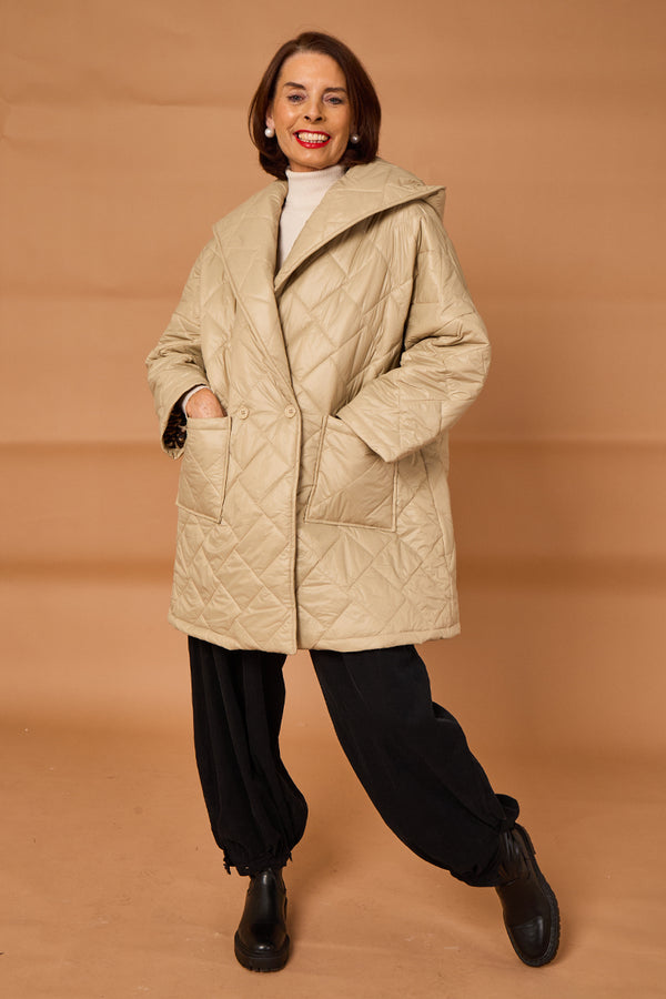 Enrica jacket in stone