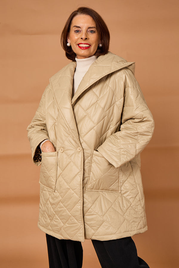 Enrica jacket in stone