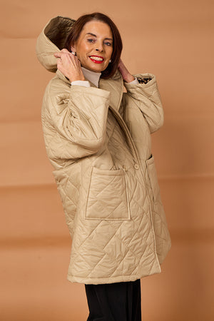 Enrica jacket in stone