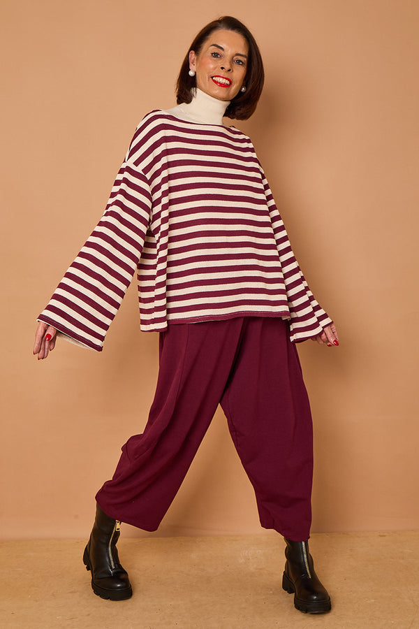Lilly  Balloon Jogger mulberry