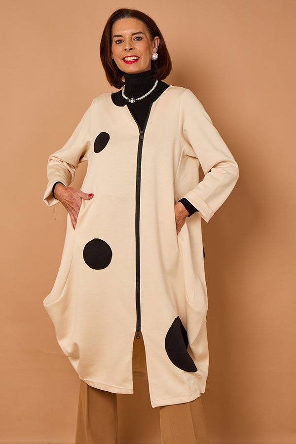 Mississippi Dotty jacket in beige