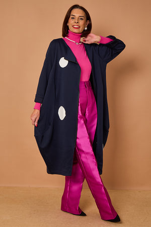 Mississippi Dotty jacket in navy