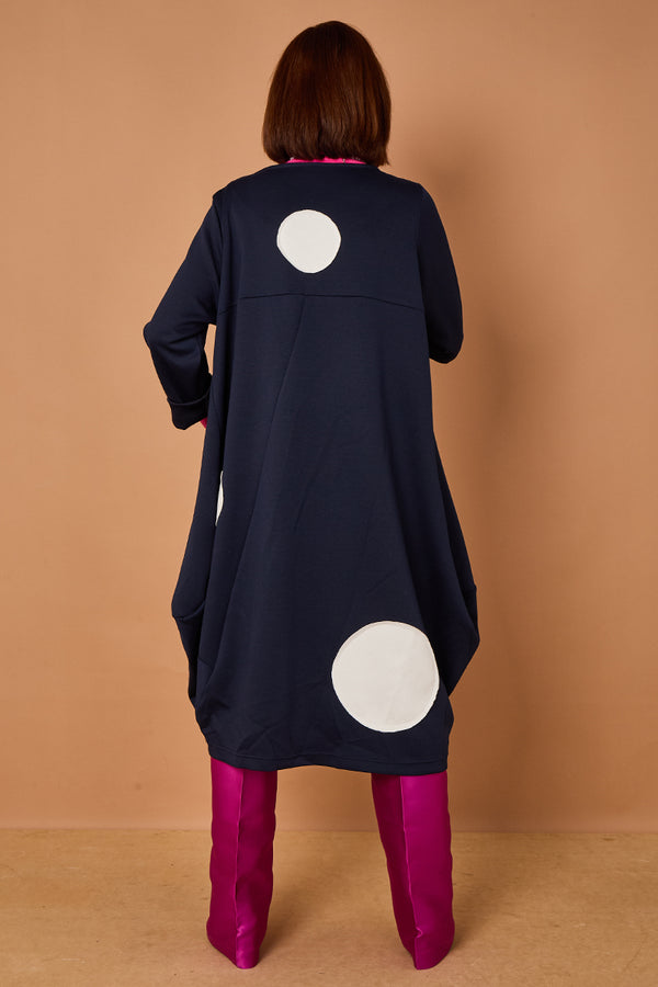Mississippi Dotty jacket in navy