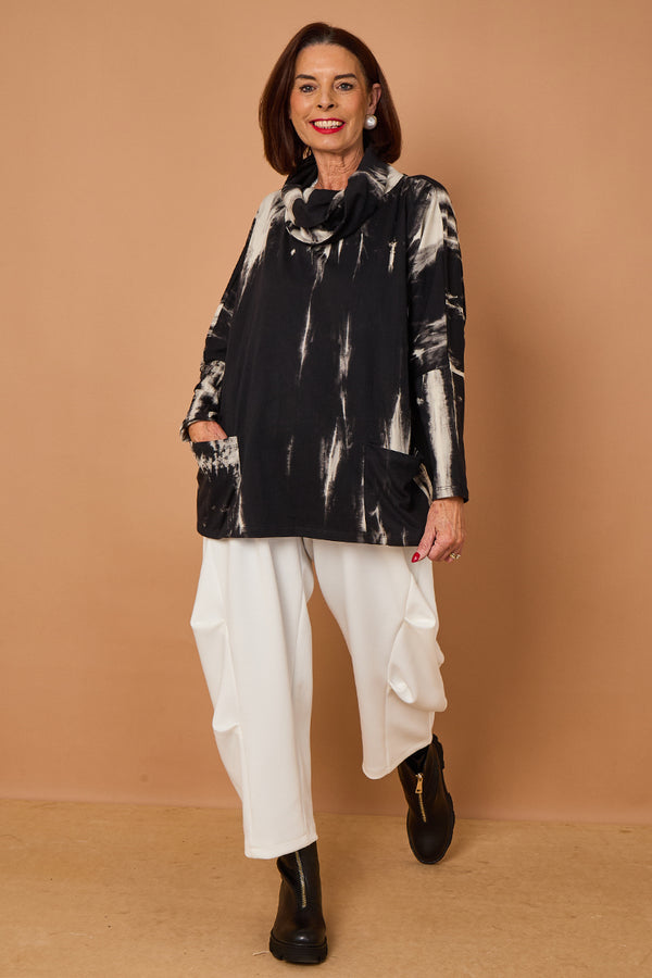 Isla Cowl neck top