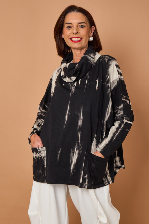 Isla Cowl neck top