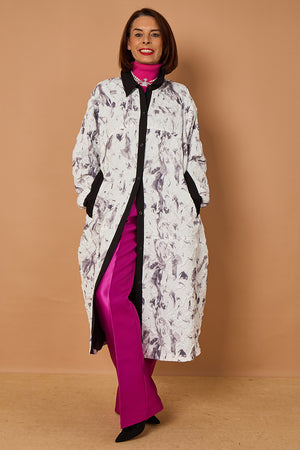 Clara lightweight long jacket